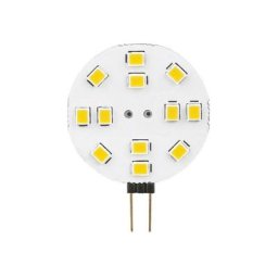 Miidex Lighting - Ampoule led G4 Plate 2W smd blanc-chaud-3000k - non-dimmable