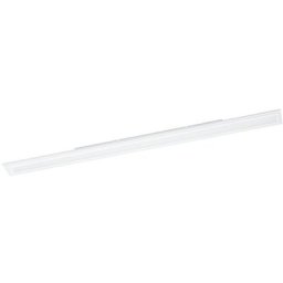 Plafond led salobrena lumière 1 l blanc blanc: 119,5cm b: 10cm h: 4,5 cm