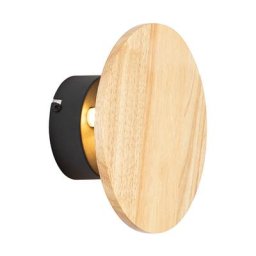 Pulley - Applique murale Rustique - 2 lumière - ø 20 cm - Naturel - Rustique,Design - Éclairage
