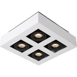 Spot plafond - 4xGU10 - Blanc - Lucide XIRAX