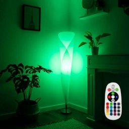 Projecteur de plafond lampe sur pied télécommande lampe de salon dimmable dans un ensemble