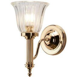 Elstead Lighting - Lampe murale / lampe de salle de bain Carroll G9 3,5 w IP44 3000K Aluminium,