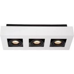 Lucide - Spot plafond - 3xGU10 - Blanc xirax