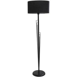 Lampadaire design Waxcop H165cm Métal et Tissu Noir - Noir