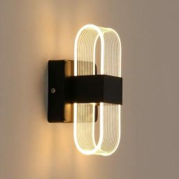 Applique Murale Interieur led Dimmable 12W Lampe Murale Moderne Design Acrylique Romantique