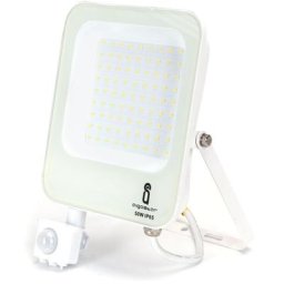 Aigostar - spot à led avec capteur crépusculaire extérieur naturel 50 w