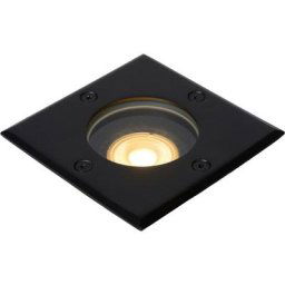 Spot de sol - 1xGU10 - Noir - Lucide BILTIN