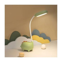 Blue Dream - Lampe de bureau unique en forme de dinosaure Veilleuse led pour enfants Charge sans