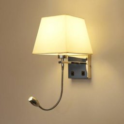 Lampe de chevet, lampe murale led, lampe de lecture pour chambre à coucher avec support de bras