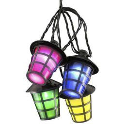 Ensemble de lanternes avec 40 ampoules Multicolore KONSTSMIDE - N/A