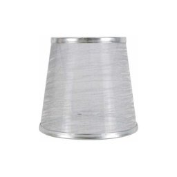 BDD - Top 4.5 x Height 5.5 x Bottom 6 inches Transparent E14 Holder Ring Petits Abat-Jour pour