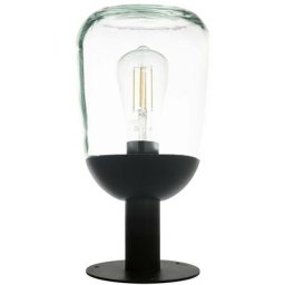Eglo - lumière piédestal extérieur Donatori noir clair Ø15,5cm h: 31cm IP44