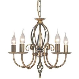 Chandelier Artisan 5xE14 H: 45 Ø: 47