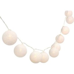 3 mètres 20 lumières led boule de rotin boule de coton guirlande lumineuse jour de noël ins