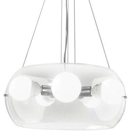 Ideal Lux Audi-10 - Luminaire suspendu à 5 ampoules transparent, E27