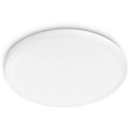 Myliving Plafonnier led Twirly Blanc 1x12W, 2700K, 7x29x29 cm, Blanc - Philips