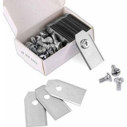 45x Lame De Rechange en Carbon pour tous les Husqvarna Automower/Gardena/Yardforce - Lame robot