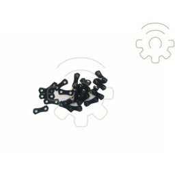 Maillons de jonction ChaA nes de tronA onneuse pas 3/8 ""mini 1,3 mm d&39A paisseur paquet de 10 piA
