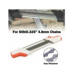 Affûteur de tronçonneuse 2 en 1 Outils de meulage d'affûtage facile pour stihl, lime et jauge de
