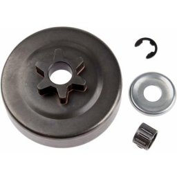 Tambour d'embrayage pour Chaîne 3/8 6T Rondelle e Clip pour Stihl MS170 MS180 017 018 025