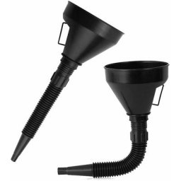 2 Pièces Entonnoir Essence avec Filtre Entonnoir à Carburant en Plastique Entonnoir Essence Moto