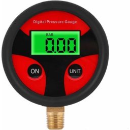 Manomètre Numérique de Pneu, Manomètre Jauge de Pression des Pneus de Voiture Digital LCD Jauge de
