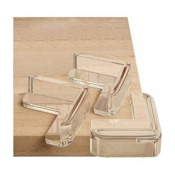 (L-Shape)，20Pcs Protection Coin de Table Bébé, Protecteur d'angle de Meuble Transparent, Doux et