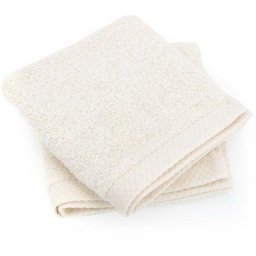 Linnea - Serviette invité pure 550 g/m2 30x30 cm - Ivoire