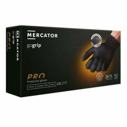 Gant nitrile, noir, taille l, x50 Mercator