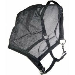 Cob, noir 9100: Masque d'équitation avec fermeture velcro