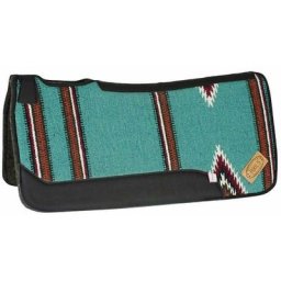 Brun rouille - Dessous de selle western avec intérieur en feutre au design navajo et dessus en