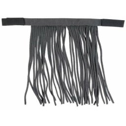 Cob, Bleu marine 6900: Masque à franges anti-mouches pour chevaux