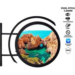 Panneau affichage publicitaire led programmable