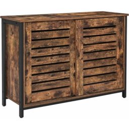 Vasagle, Placard de Cuisine, Buffet à Portes coulissantes, Commode, Salon, entrée, Bureau, avec