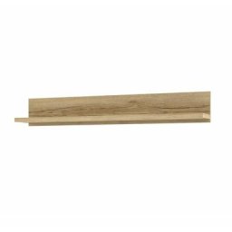 Etagère design 150cm collection darwin. Coloris chêne clair. - Marron - Bois