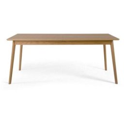 Table à manger extensible 180-230x80cm - Skoll - Couleur - Bois clair Drawer