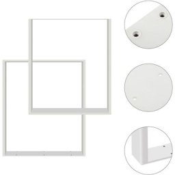 60x72 Pied de Table ​Industriel Pied Meuble, ​2pcs diy pour Table Chaise, Pied de Meuble en Profil