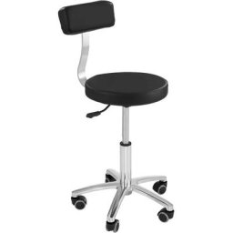 Physa - Fauteuil coiffure - 445-580 mm - 150 kg - Black marketingmetakeyword2 marketingmetakeyword3