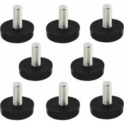 8pcs Pieds de Nivellement Meuble Réglable Pied Réglable Patins de Meuble Jambe Pied de Table Chaise