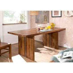 Table à manger 220x100 Palissandre laqué Noble unique SYDNEY 113 - brun