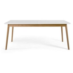 Table à manger extensible 180-230x80cm - Skoll - Couleur - Blanc cassé Drawer