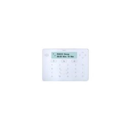 Risco - Clavier tactile blanc pour alarme Lightsys Plus elegant RPKELPWT000B