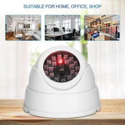 YB - Caméra de surveillance simulée dme intérieur extérieur sans fil Mr-18b avec 30pcs led ir