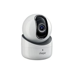Caméra de vidéosurveillance intérieure motorisée ip hd plug & play Hager