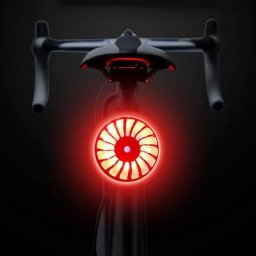 Feu Arrière de Vélo Eclairage Vélo Rechargeable usb Lumière Arrière de Velo 5 Modes de Luminosité