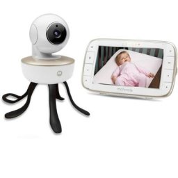 Ecoute bébé VM855 connect wifi sur tel + ecran 5 - Cam motorisé a distance - Batterie et secteur