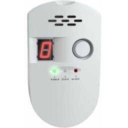 Détecteur de gaz numérique naturel, alarme de gaz domestique, détecteur de fuite de gaz, haute