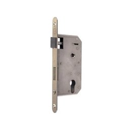 Serrure spécial portail modèle 6991 - gris/argent