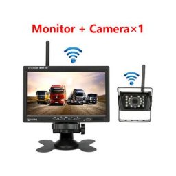 7 pouces caméra de recul de voiture sans fil moniteur de recul de véhicule Image inversée pour