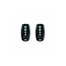 ME - Pack 2 Télécommandes portail e tteur Radio King-Gates Stylo 4 Noire KVASTY4A - 433.92 MHz